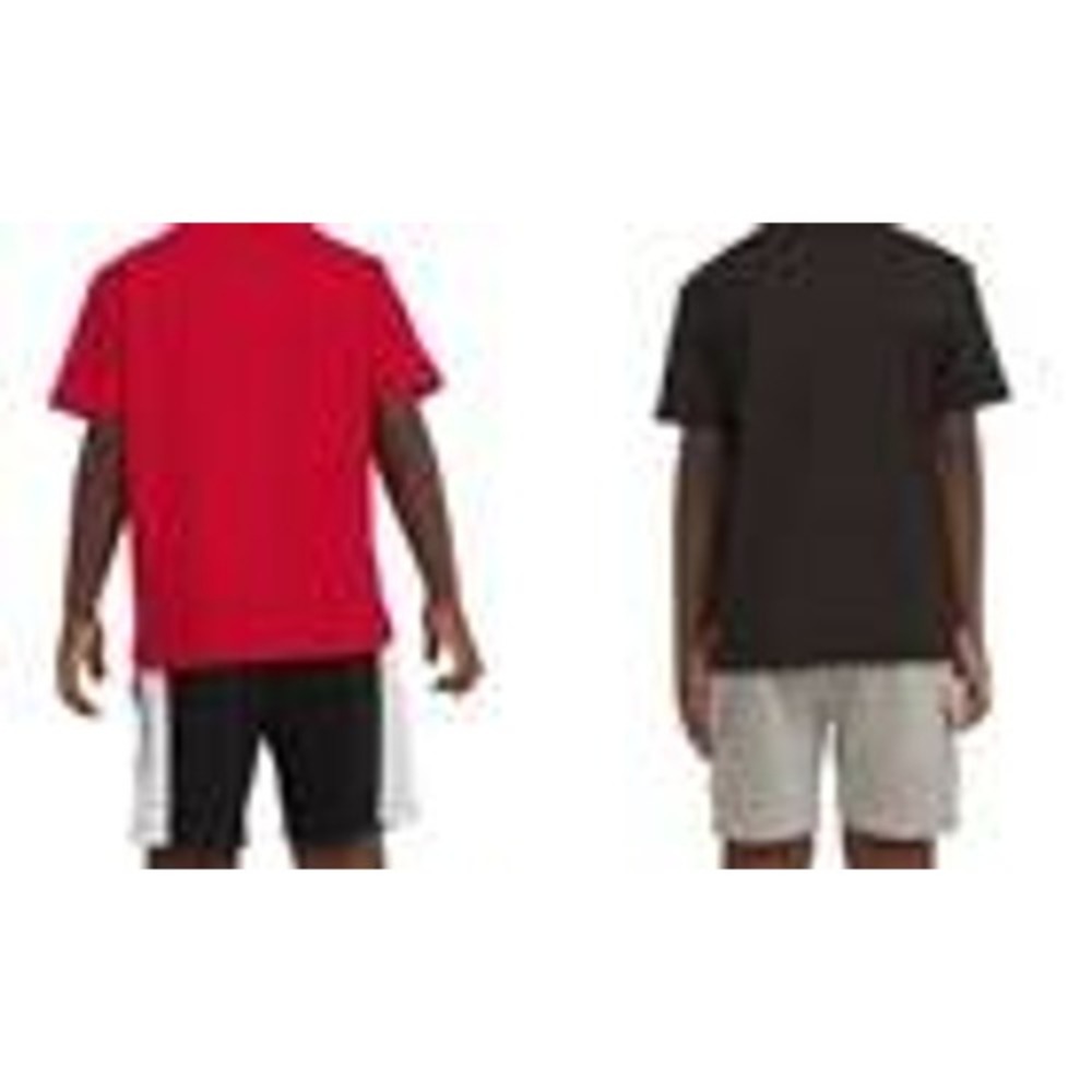 NWT Champion Kids 4 Piece Active Set Tshirts Shorts Size 4T Red Black Gray - Picture 8 of 8